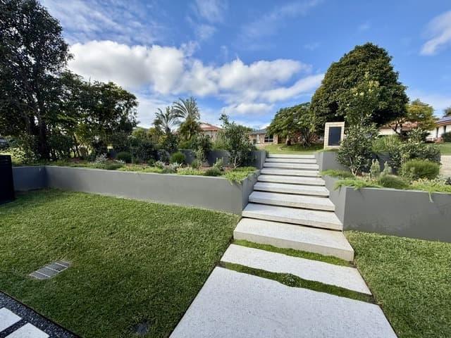Front Landscape & Entry Transformation — After photo 2