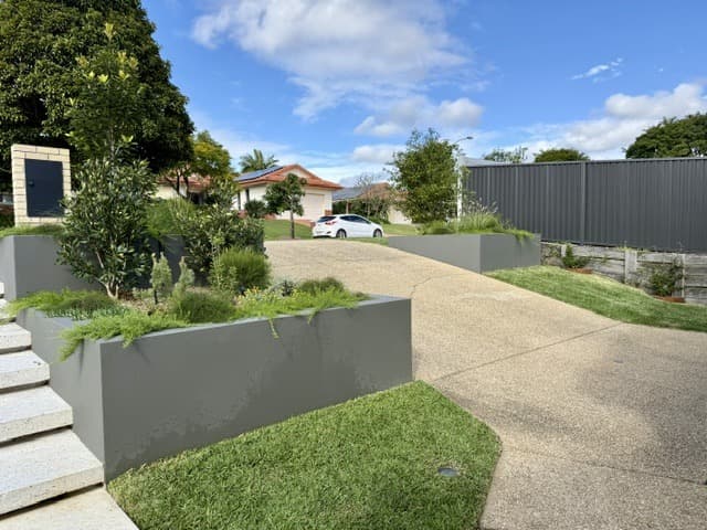 Front Landscape & Entry Transformation — After photo 4