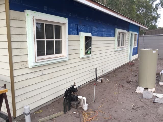 Heritage Homestead Renovation & Extension — During photo 2