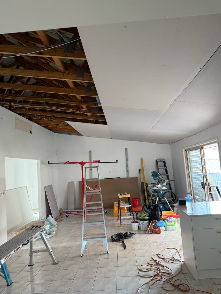 Plastering & Gyprock — During photo 6