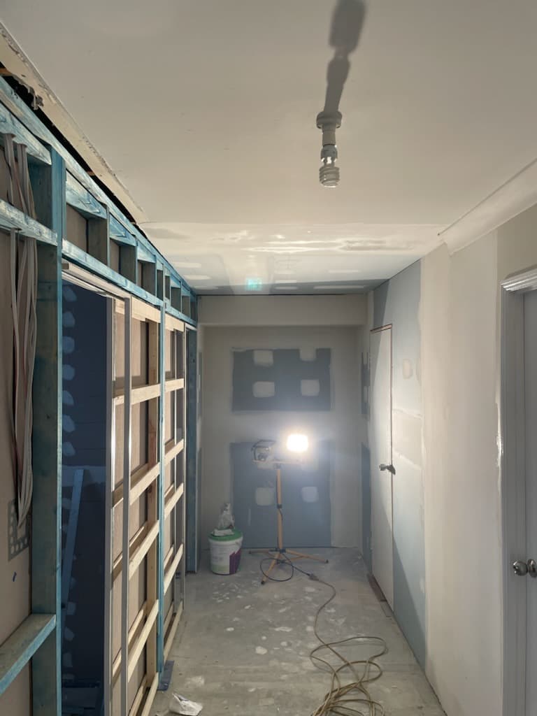 Plastering & Gyprock — During photo 9